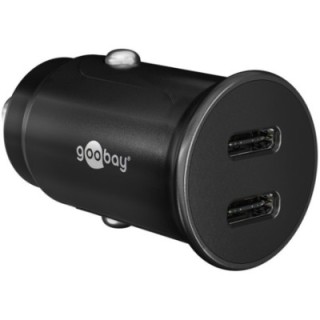 Caricatore Compatto da Auto 2 porte USB-C PD Power Delivery 30W