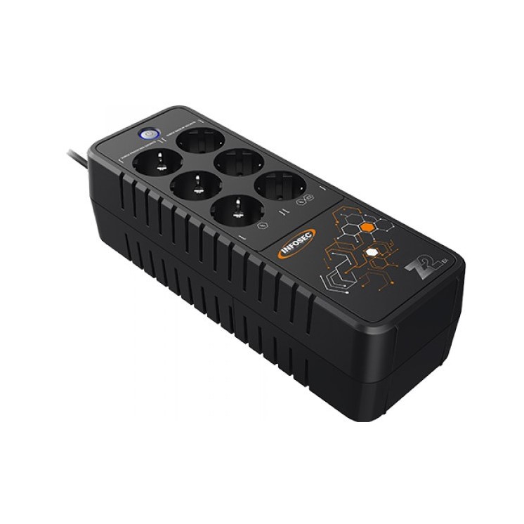 UPS ad alta frequenza 1000 VA - 6 prese FR / SCHUKO