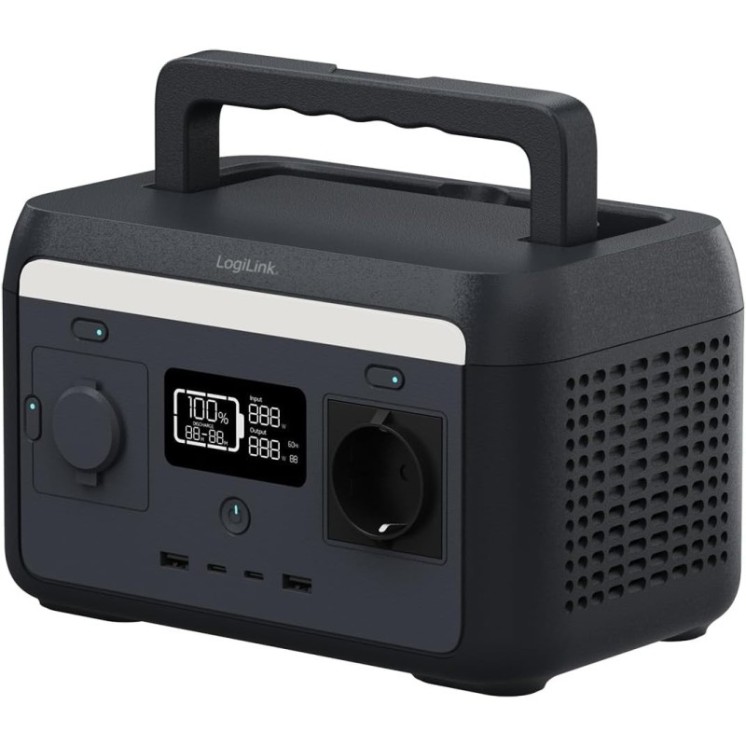 Stazione di Alimentazione Portatile 300W LiFePO4 Batteria Ricarica Solare
