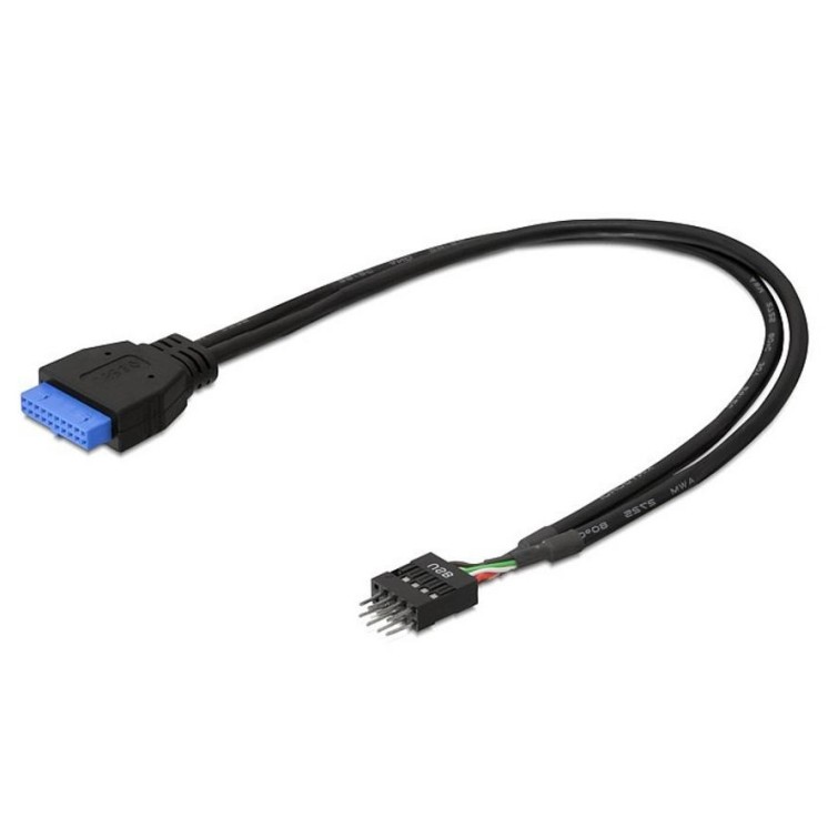 Cavo Interno USB3.2 19 pin Femmina / USB2.0 8 pin Maschio 30cm