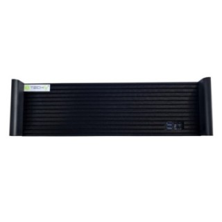 Chassis Industriale da Rack 19" 3U Ultra Compatto Nero
