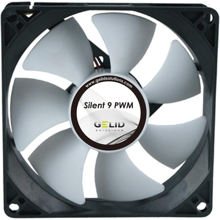 Ventola Silent 92x92x25 12V con Controllo Intelligente PWM