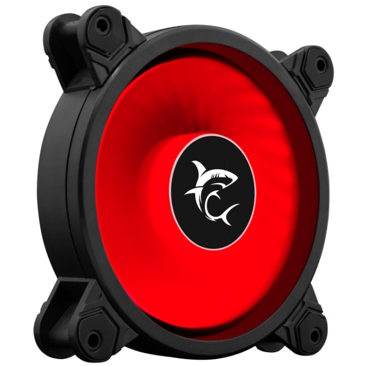 Ventola di Raffreddamento 4pin LED Rosso 120 mm 25dBA Fan PC Gaming