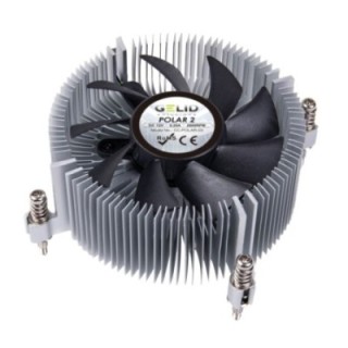 Ventola Silenziosa Polar2 a Basso Profilo per Intel