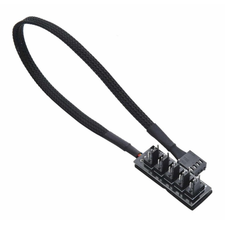 Cavo di Alimentazione per Ventole Hub Splitter PWM da 1 a 4