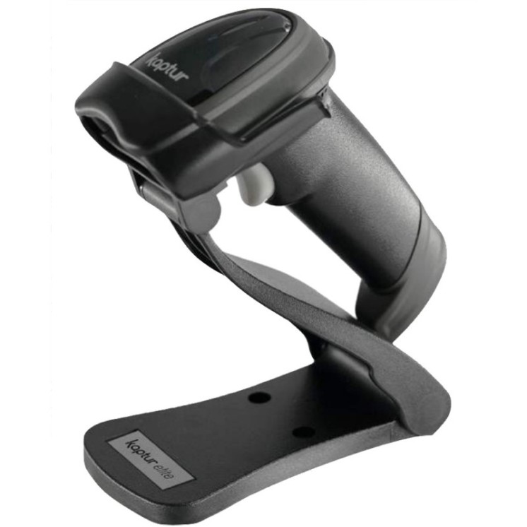 Lettore Barcode Professionale 1D e 2D 1M Pixel CMOS Elite con supporto