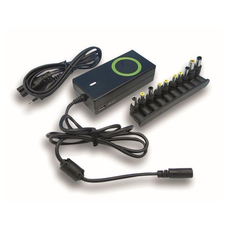 Alimentatore Universale AC per Notebook e LCD 90W con porta USB