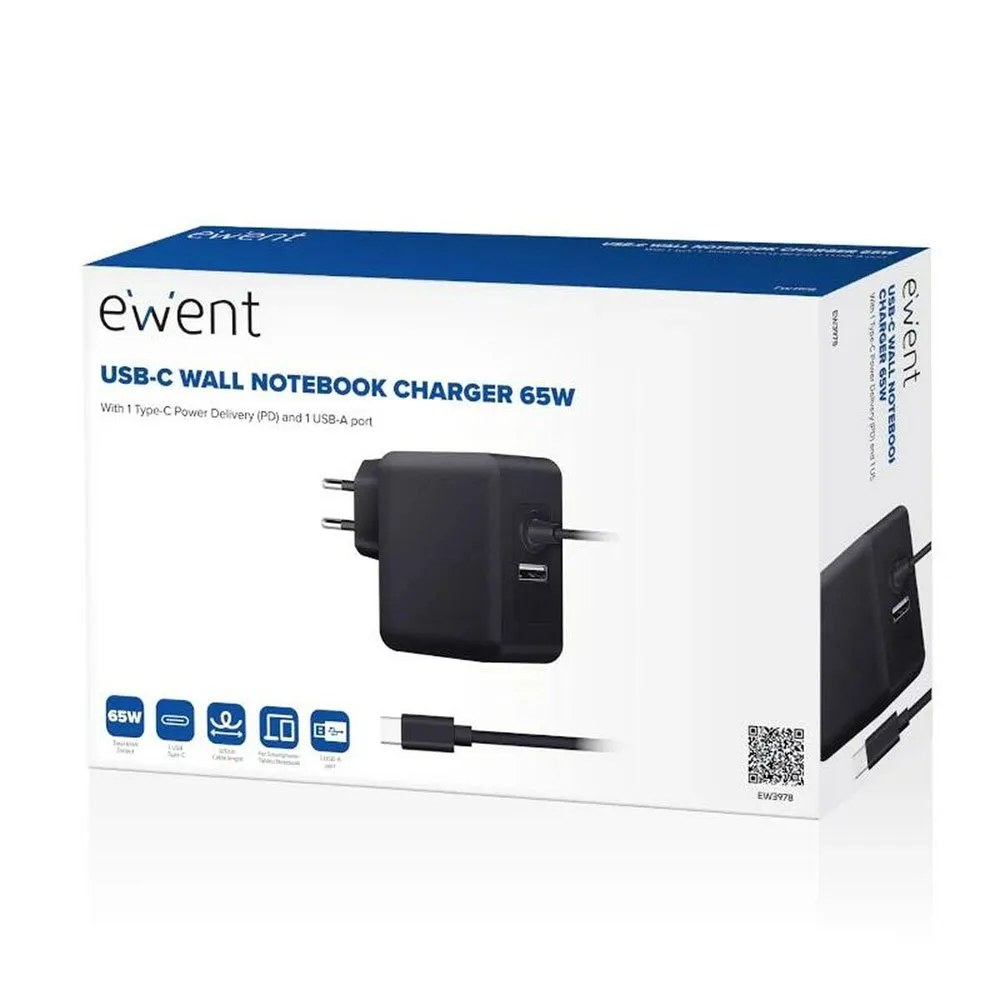 Ewent Caricabatterie per laptop EW3979 45W