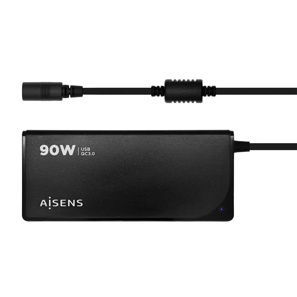 Aisens Caricabatterie universale per laptop ASLC-90WAUTO-BK 90W