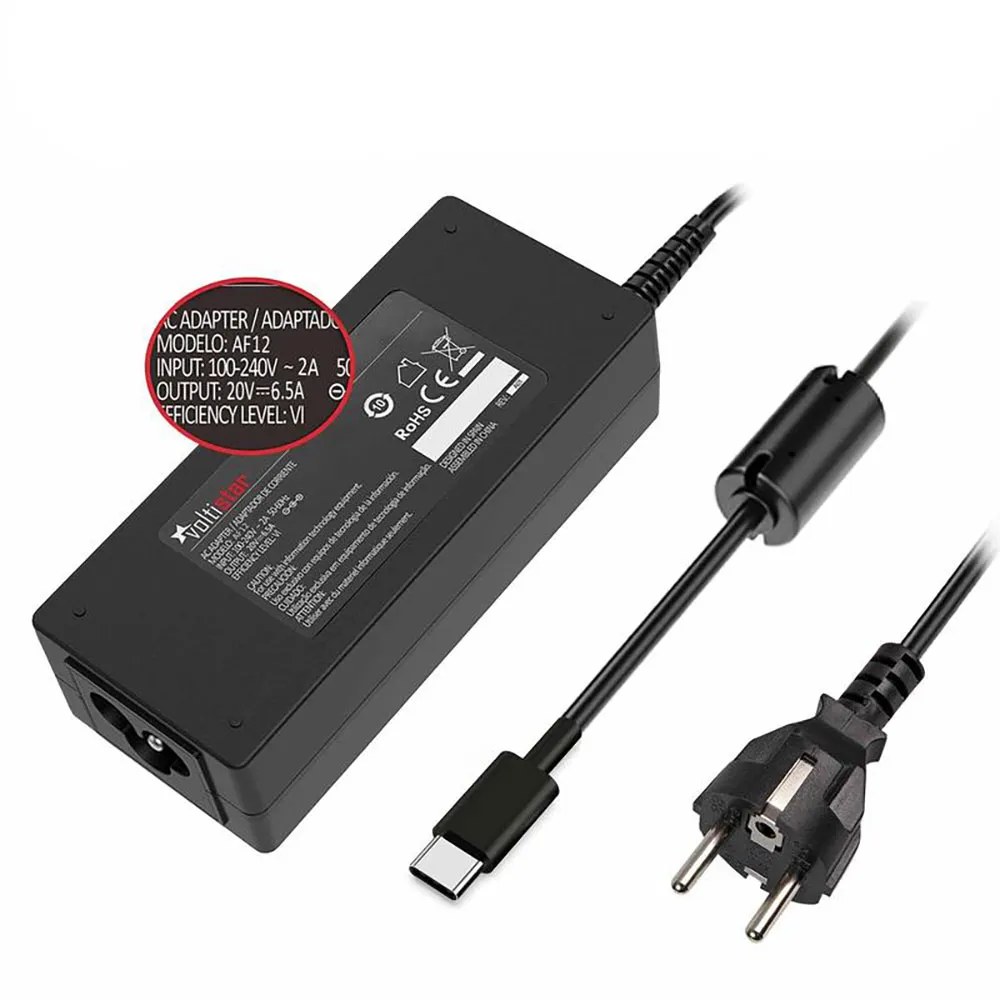 Generico Caricabatterie per laptop Dell 5 20V 6.5A 130W Usb C