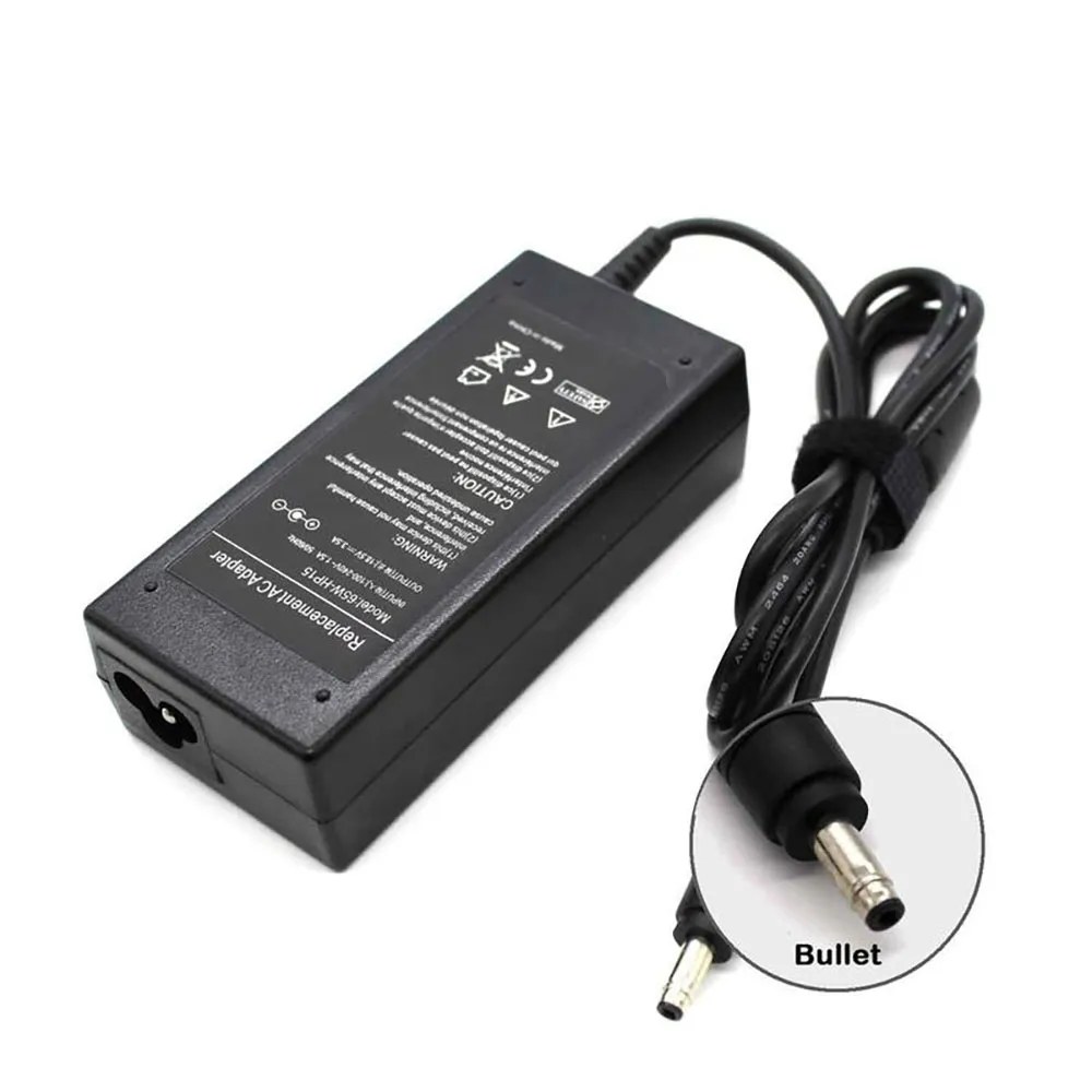 Generico Caricabatterie per laptop Hp Pavilion Zt3000 Zt3100 Zt3200 18.5V 3.5A 4.8X1.7mm Bullet 65W
