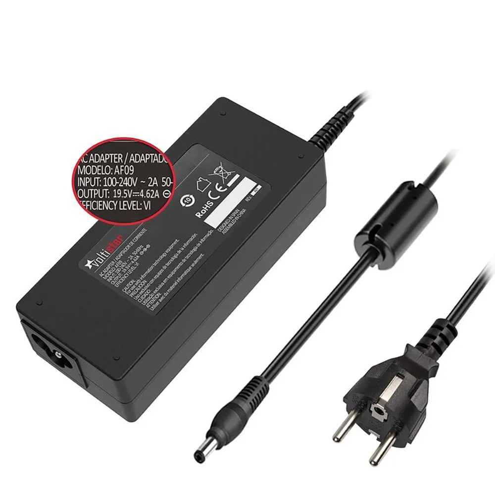 Generico Caricabatterie per laptop Ordenador Dell Optiplex 7040m 19.5V 4.62A 4.5X3.0mm