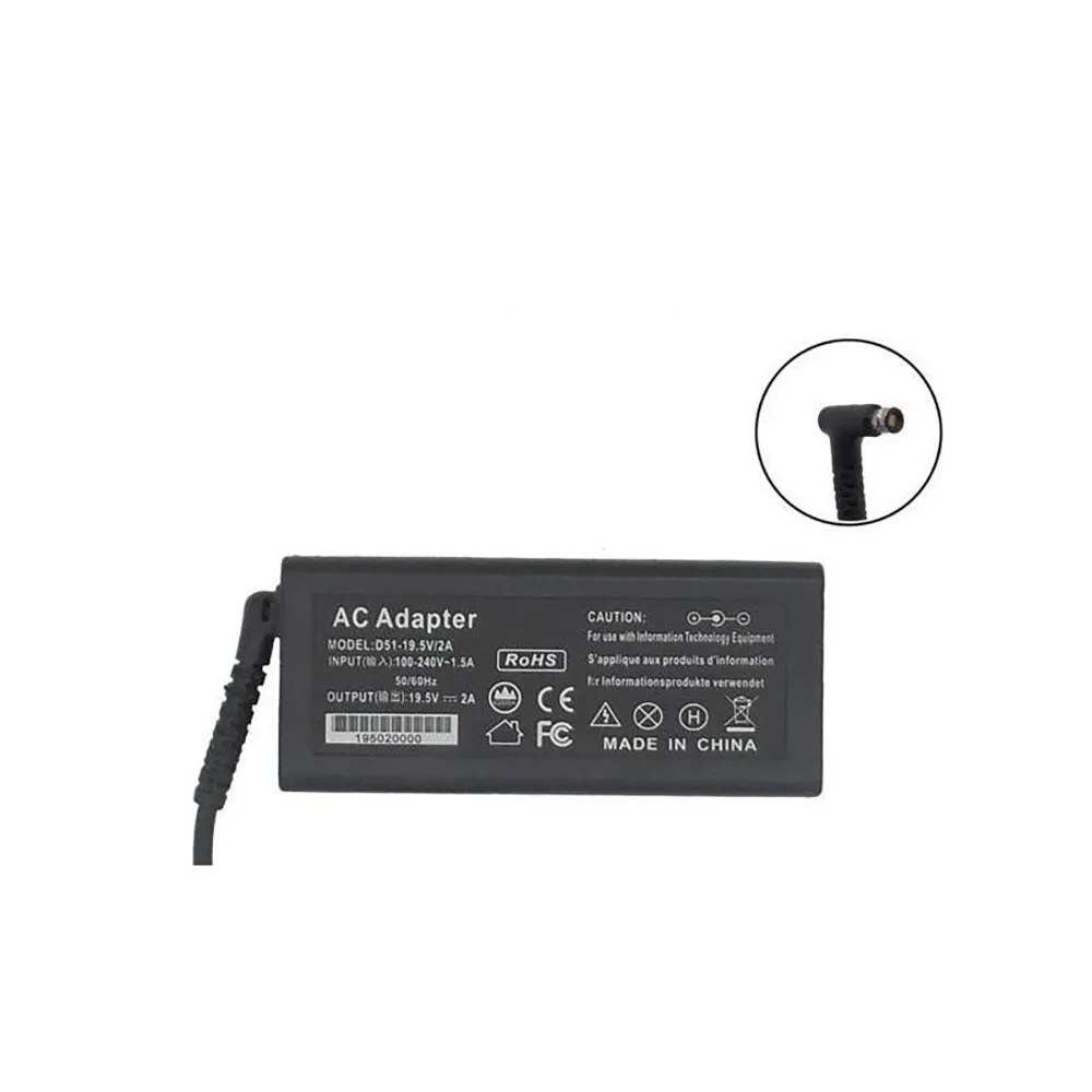 Generico Caricabatterie per laptop Sony Vaio Tap 11 Fit 11A Flip 13 Fit 13 Vgp-Ac19V73 Vgp-Ac19V74