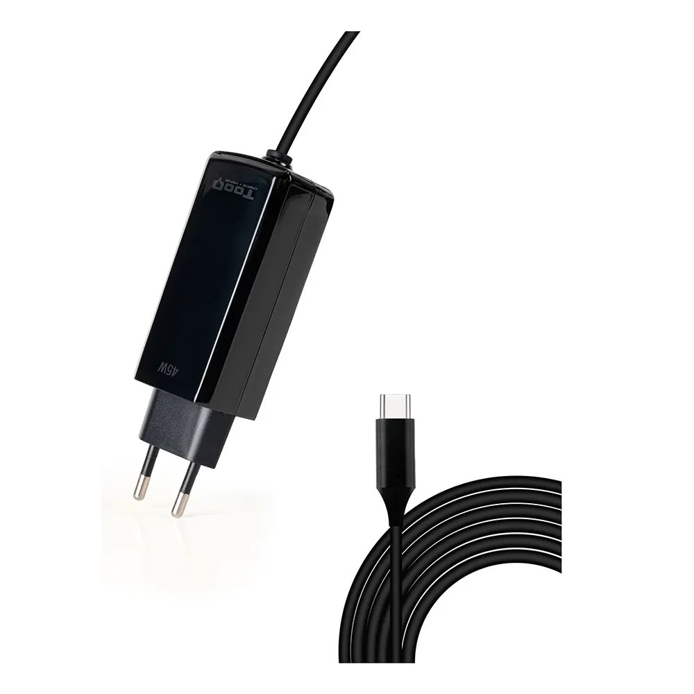 Tooq Caricabatterie per laptop TQLC-USBCGAN45PD-C