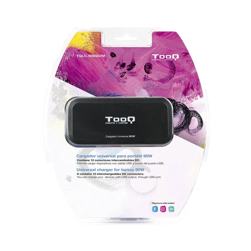 Tooq Caricabatterie per laptop TQLC-90BS02M 90W