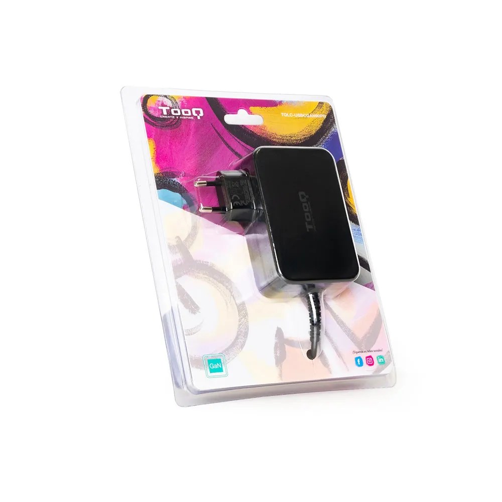 Tooq Caricabatterie per laptop TQLC-USBCGAN90PDA USB C 90W