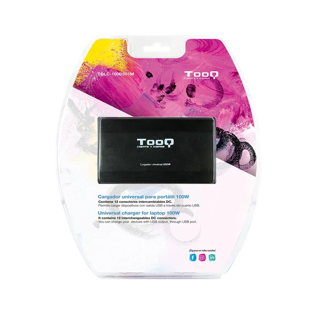Tooq Caricabatterie per laptop TQLC-100BS01M