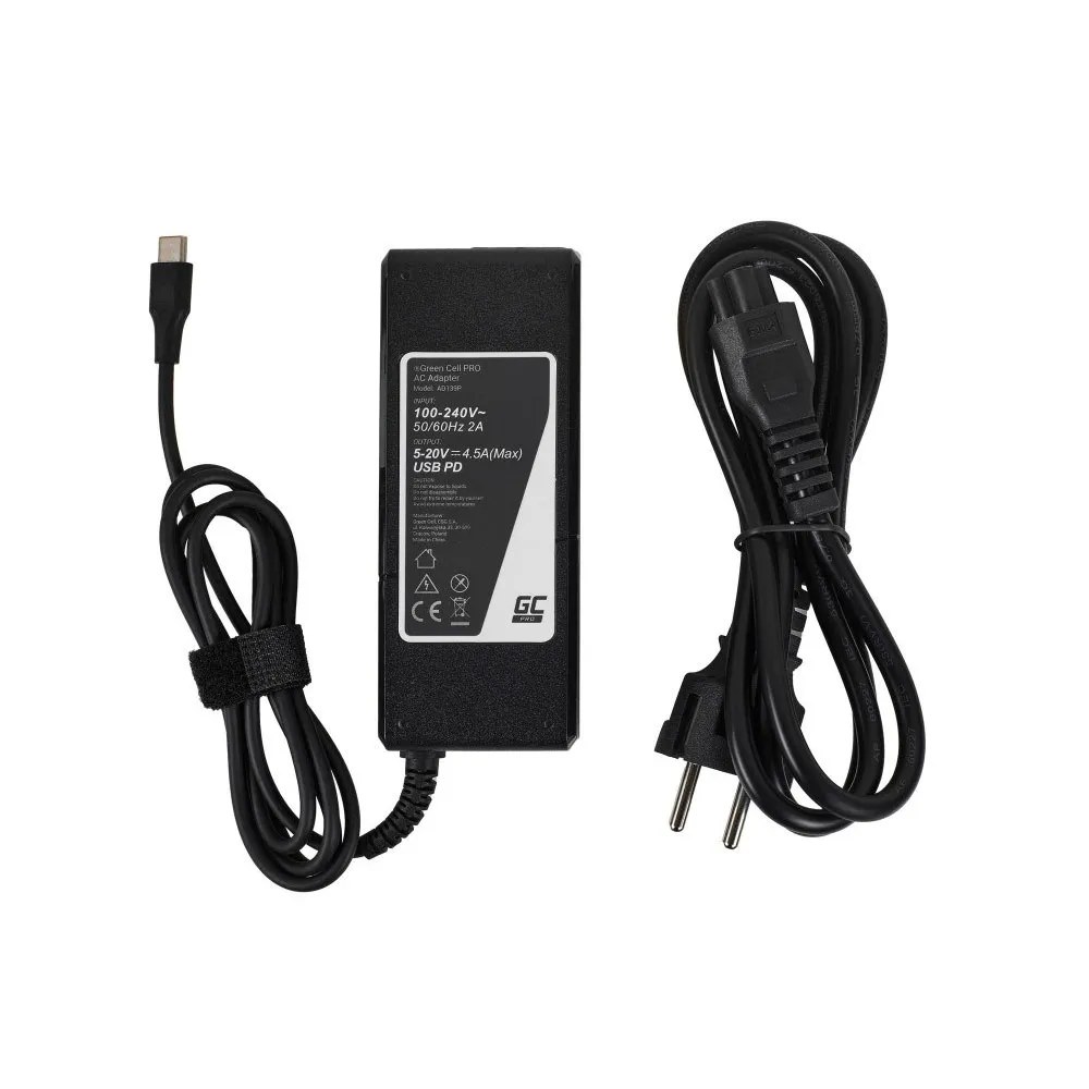 Green cell Caricabatterie per laptop AD139Pl 90W