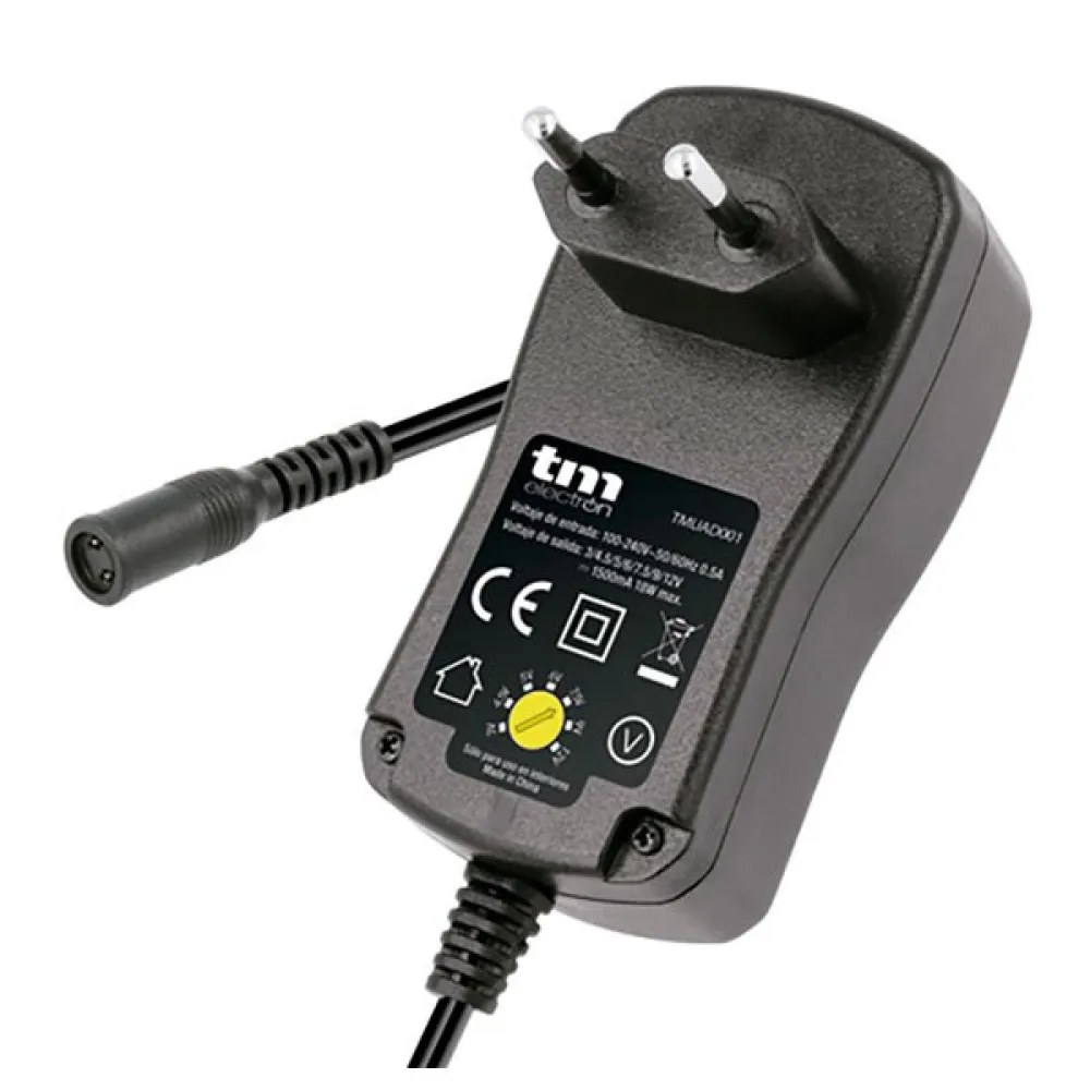 Tm electron TMUAD001 Caricabatterie universale per laptop 1600mAh 12V
