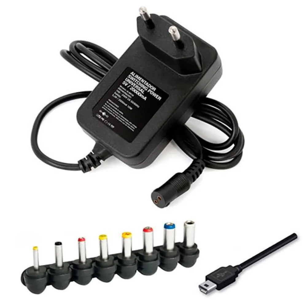 [PPX-139429444] Tm electron Caricabatterie universale per laptop TMUAD038 5V 10W