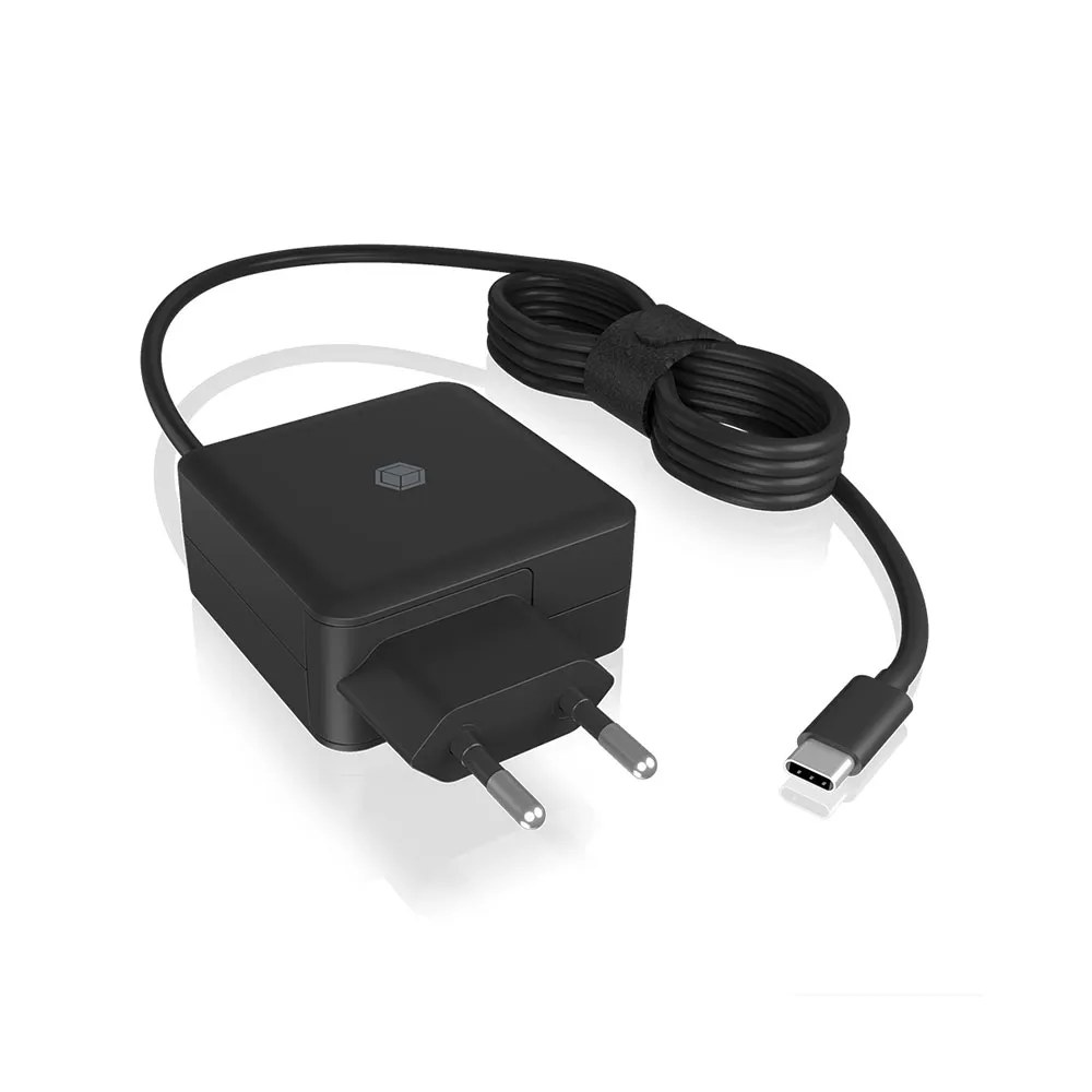 [PPX-142232526] Icy box Caricabatterie per laptop Power Delivery 65W USB-C