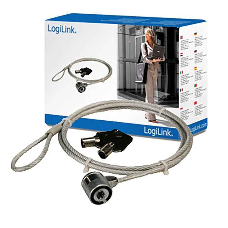 Logilink Cavo lucchetto per serratura laptop NBS003