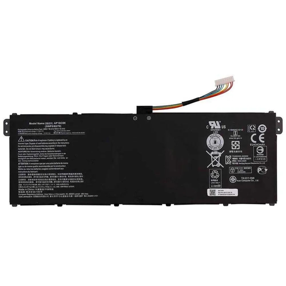 Generico Batteria di ricambio per laptop Acer Aspire 5 A514 52 Swift Sf314 42 Ap18C8K