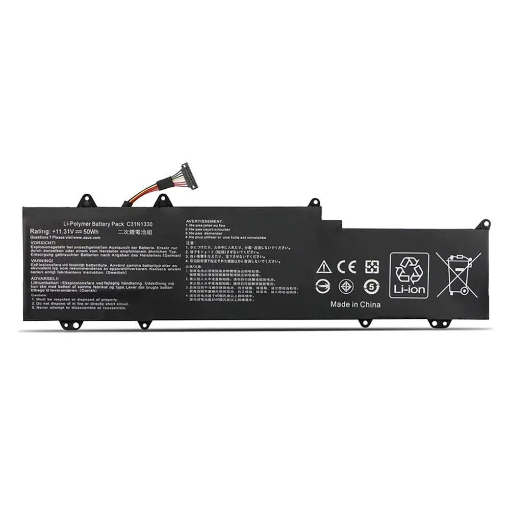 Generico Batteria di ricambio per laptop Asus Zenbook Ux32La Ux32La 1A Ux32Ln Ux32Ln 1A C31N1330 C31Po95