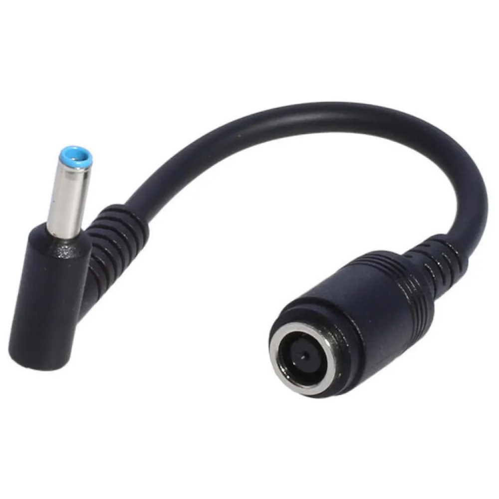 Generico Sostituzione del connettore DC Cable Adaptador Hp/ll 7.4 mm/5.0 mm 0.15 M