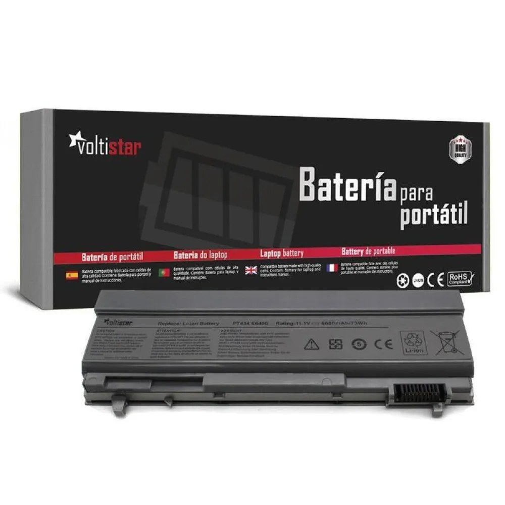 [PPX-141912677] Generico Batteria di ricambio per laptop Dell Latitude E6400 E6410 E6510