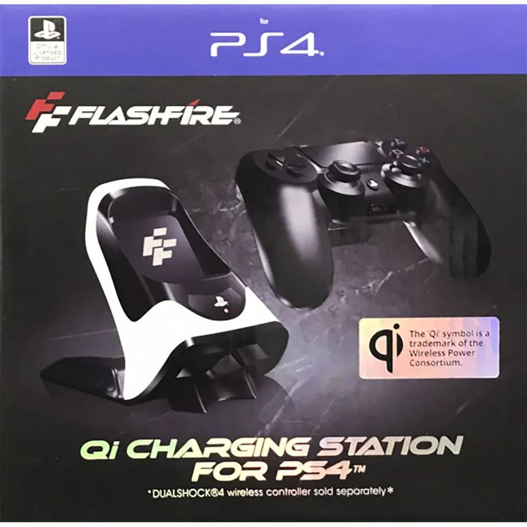 Playstation Caricabatterie per controller PS4 compatibile con FlashFire Qi