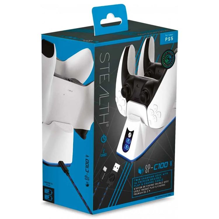 Playstation Stazione di ricarica per controller PS5 SP-C100V