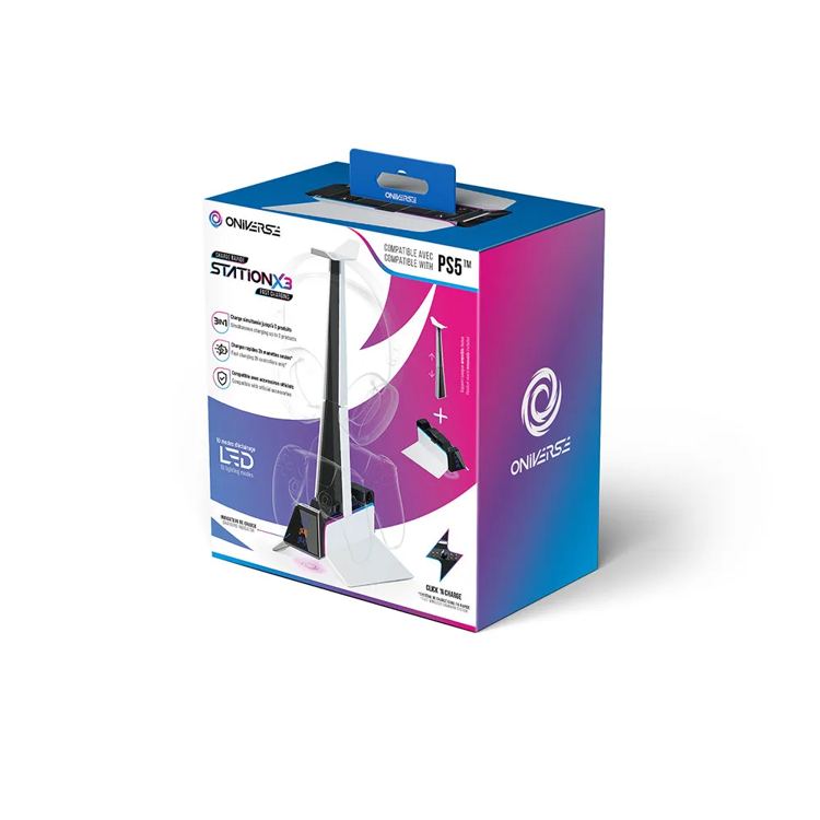 Playstation Stazione di ricarica per controller PS5 Oniverse X3