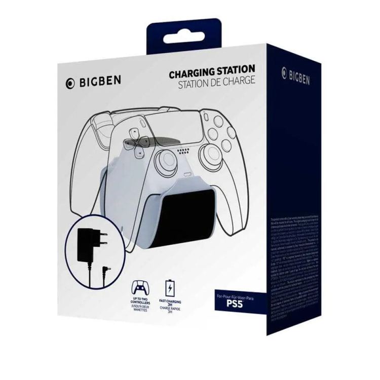 Nacon Stazione di ricarica per controller PS5 Wirekess