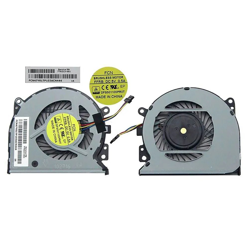 [PPX-141913038] Generico Sostituzione ventola del laptop Hpvy 15-U 15-U499Nr 15-U110Dx 15-U011Dx 15-U111Dx