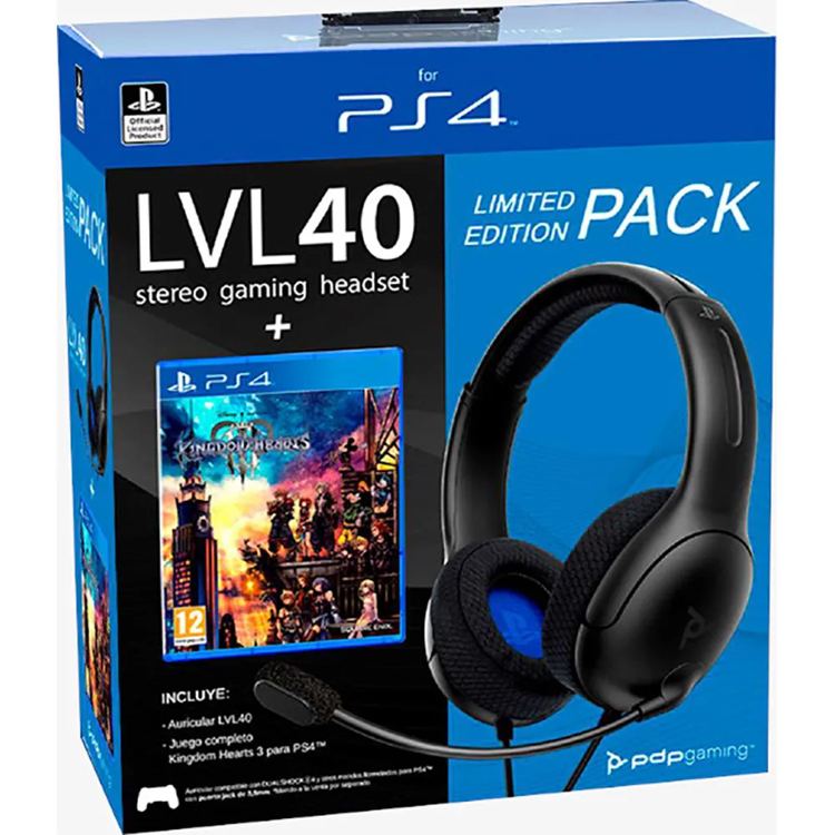 PDP Cuffie gaming LVL 40+ Kingdom hearts 3