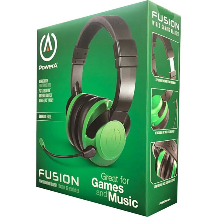 Powera Cuffie gaming Esmerald Fade