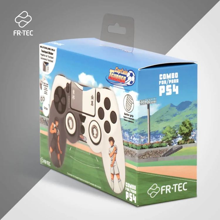 Fr-tec Pacchetto protezione Captain Tsubasa per controller PS4