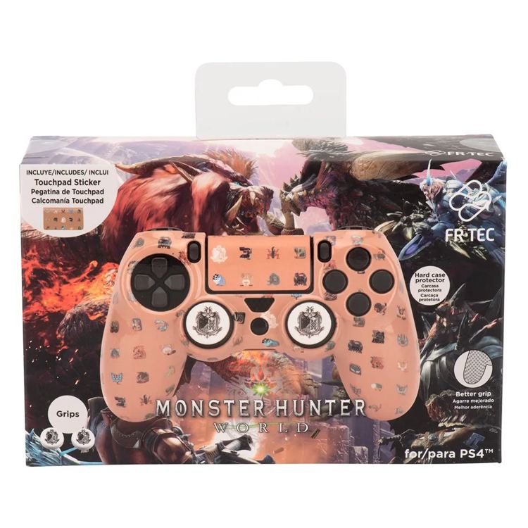 Fr-tec Icone combo Monster Hunter cover e grip per controller PS4