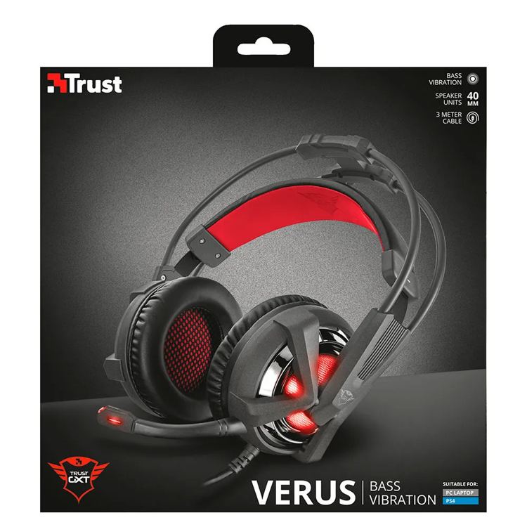 Trust Cuffie gaming Verys GXT-353