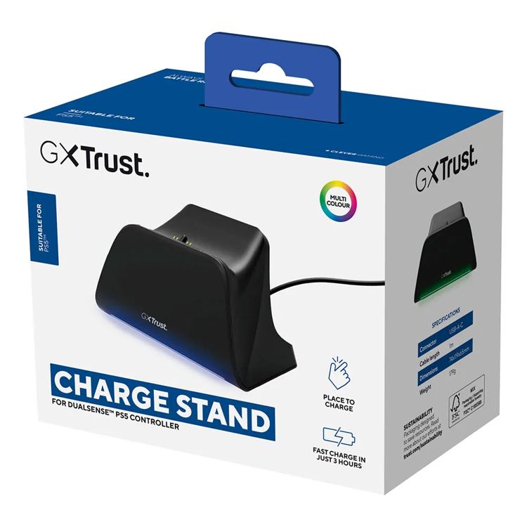 Trust Stazione di ricarica per controller PS5 GXT 255