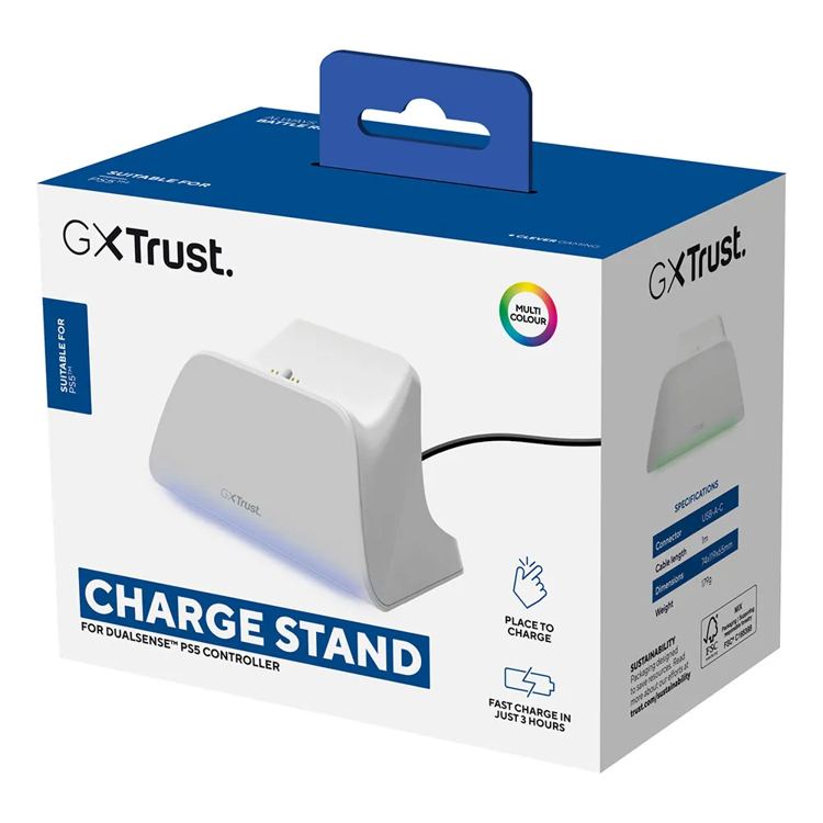 Trust Stazione di ricarica per controller PS5 GXT 255