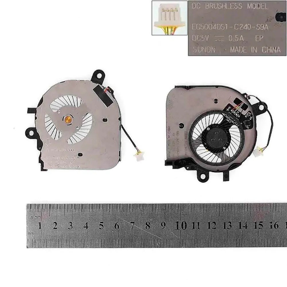 Generico Sostituzione ventola del laptop Hp Elitebook Folio 1040 G1