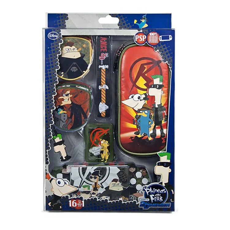 Indeca Cover di Phineas e Ferb per PSP