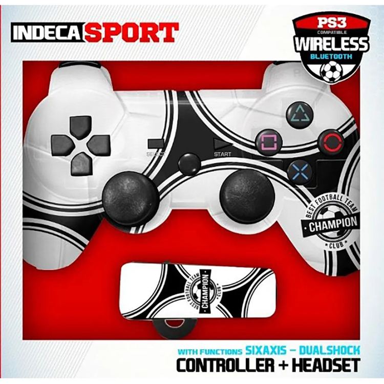 Indeca Gamepad compatibile con PS3 Sport 2016