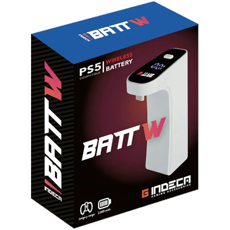 Indeca Batteria del controller PS4 Batt W 2000mAh