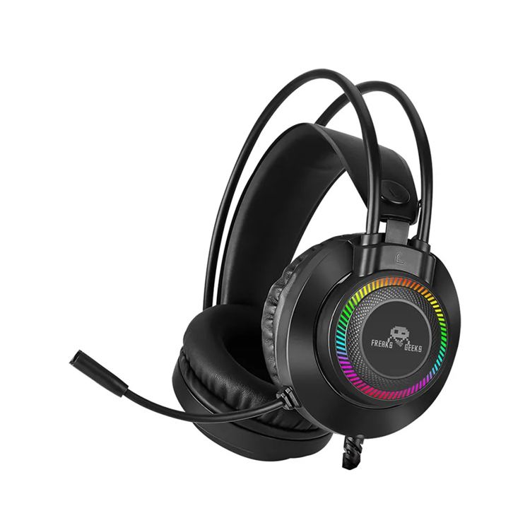 Freaks and geeks Cuffie gaming Dual with backlit microphone