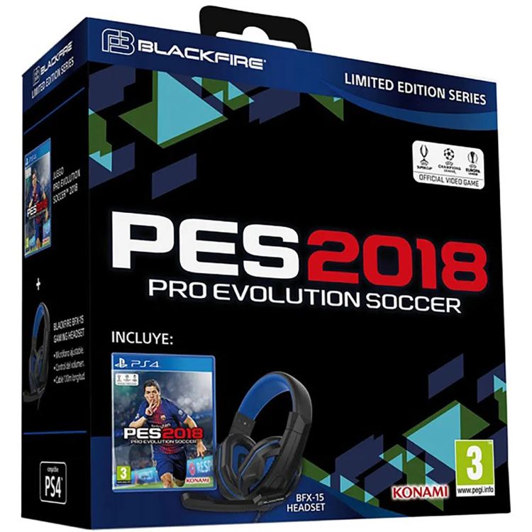Blackfire Cuffie gaming BFX15 + PES2018