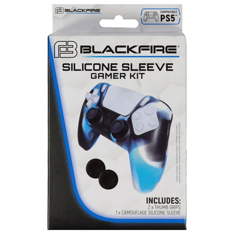 Blackfire Cover con impugnature per controller wireless PS5 Silicone