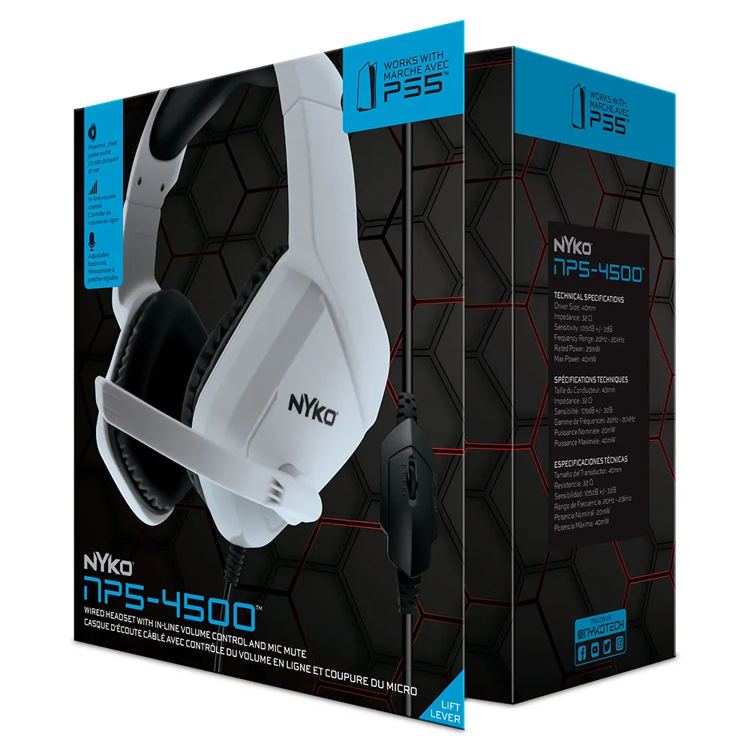 Nyko Cuffie gaming PS5 Np5-4500